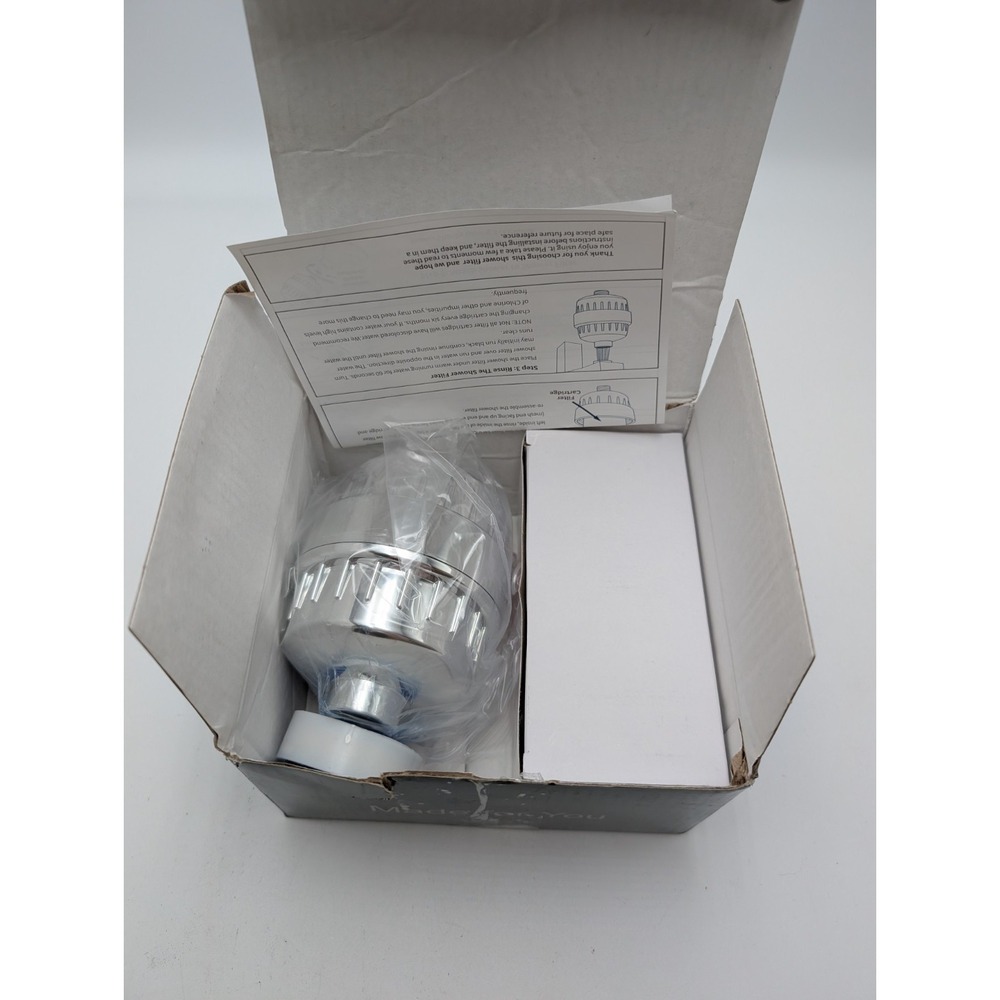 20Stage Shower Head Filter for Hard Water, High Output Filter to Remove Chlorine